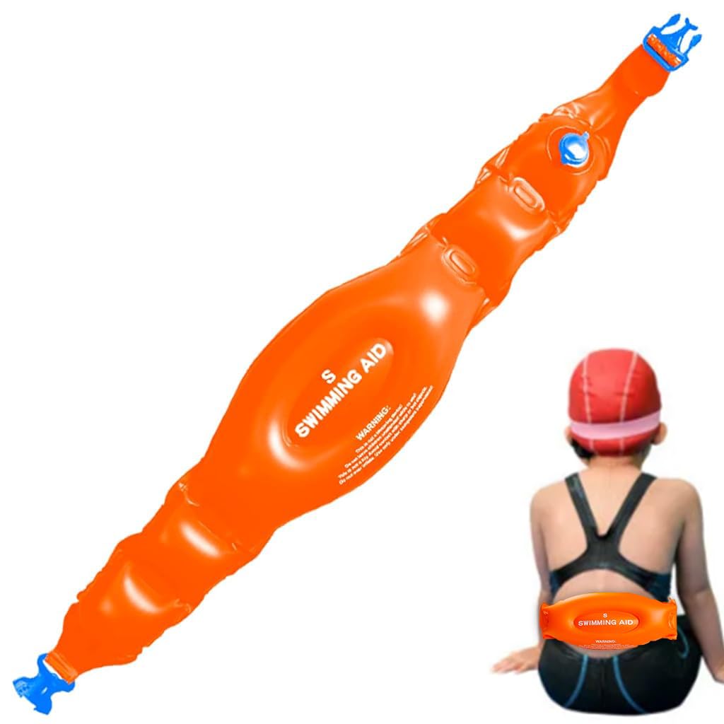 Proberos Pool Float for Adult, Swim Float Belt Inflatable PVC Swim Aid 35 Inches Swimming Float Waistbelt Quick Release Swimming Float, Great for Pool Swimming or Training (S) Proberos Pool Float for Adult, Swim Float Belt Inflatable PVC Swim Aid 35 Inches Swimming Float Waistbelt Quick Release Swimming Float, Great for Pool Swimming or Training (S)